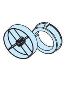 Roue et couronne Rond 133 pour moteur Becker D60