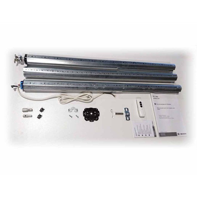Kit Motorisation Becker Radio 260cm 12Nm