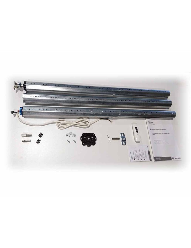 Kit Motorisation Becker Radio 260cm 20Nm