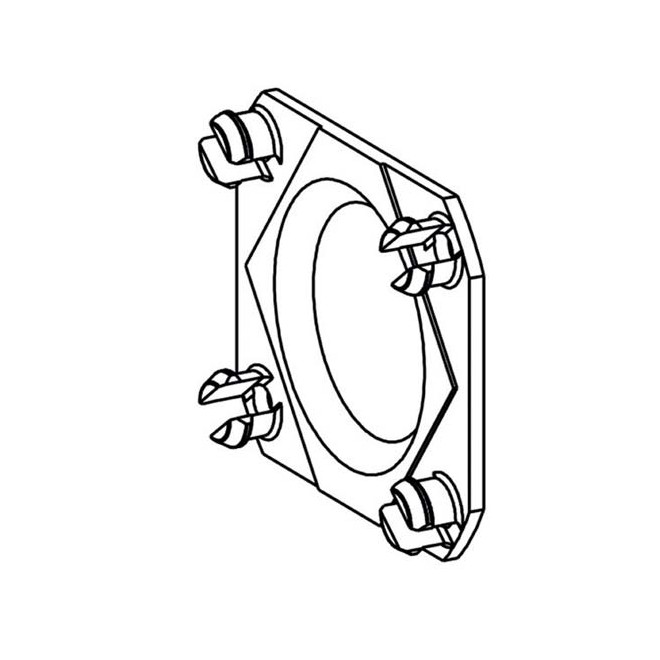PALIER SUPPORT ROULEMENT D28 (TRADI ZF)