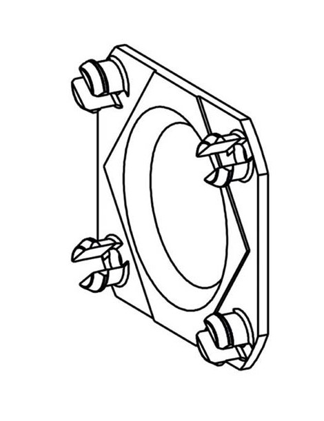PALIER SUPPORT ROULEMENT D28 (TRADI ZF)