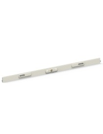 Lame intermédiaire blanche avec serrure et poignées 990mm de long