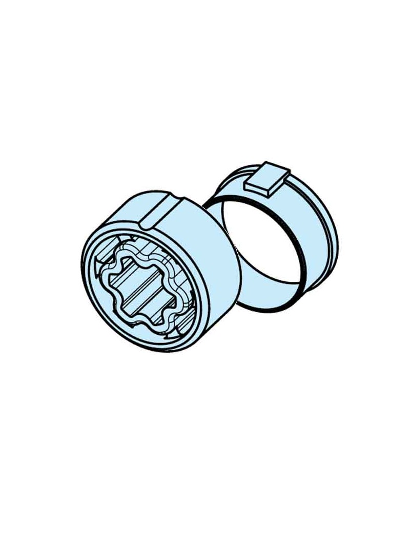 Couronne Rond Ø40x1mm pour moteur Becker Ø40