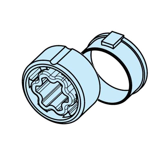 Couronne Rond Ø40x1mm pour moteur Becker Ø40 Couronne Rond Ø40x1mm pour moteur Becker Ø40