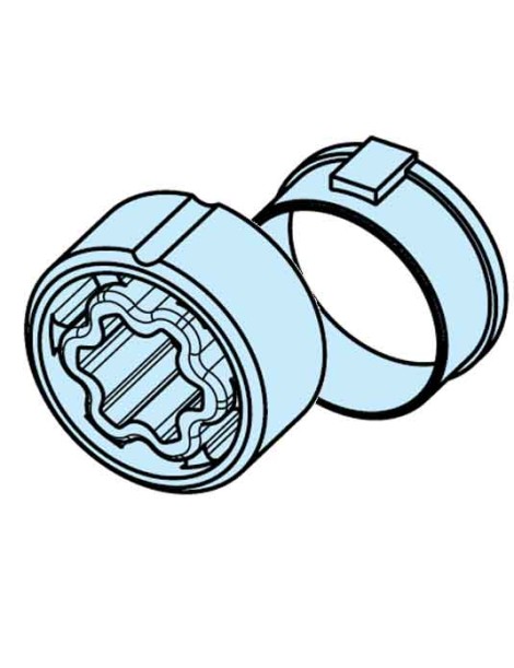 Couronne Rond Ø40x1mm pour moteur Becker Ø40