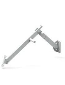 Bras de projection Aluminium Blanc 40cm (Paire)
