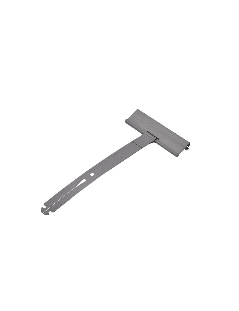 Attache Tablier Souple inox Laqué 190mm L14