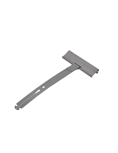 Attache Tablier Souple inox Laqué 190mm L14