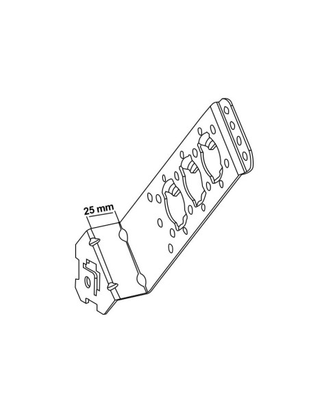 Dimension EQUERRE TRADI DEPORT 25