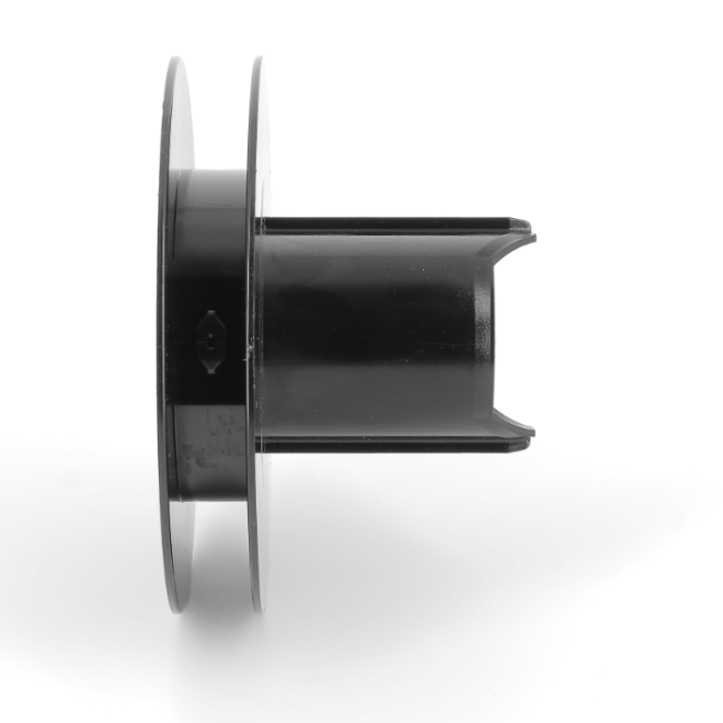 Coté Droit Poulie - Tube Soprofen Ø50 - diamètre 104mm + roulement Ø10mm