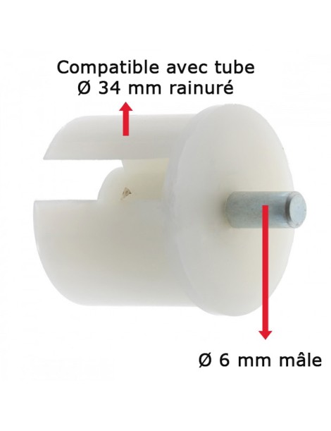 Embout de tube Simu 