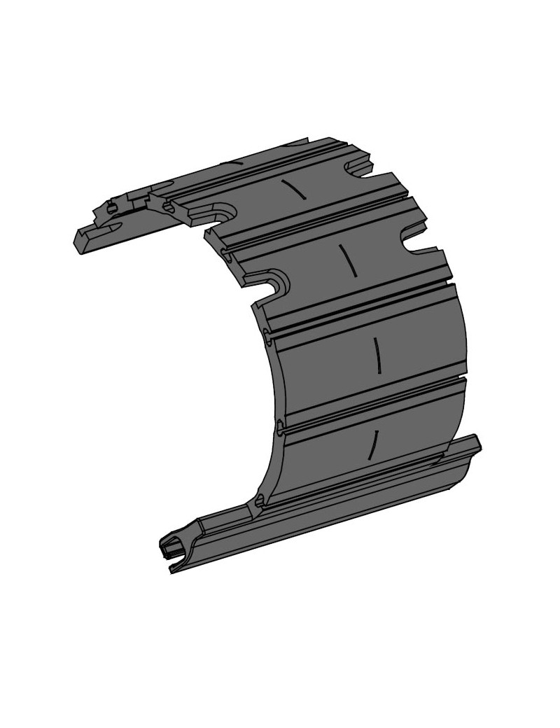 Attache Tablier Rigide Mini Lame à visser