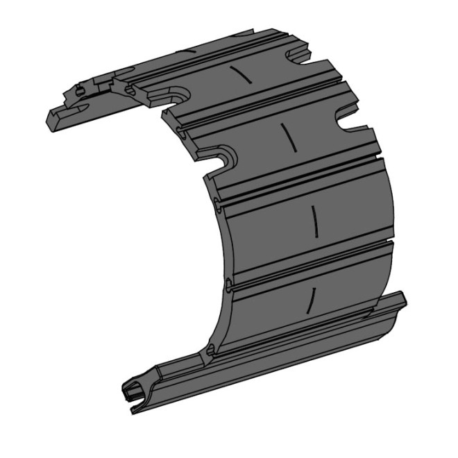 Attache Tablier Rigide Mini Lame à visser