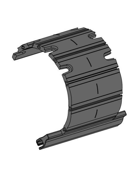 Attache Tablier Rigide Mini Lame à visser