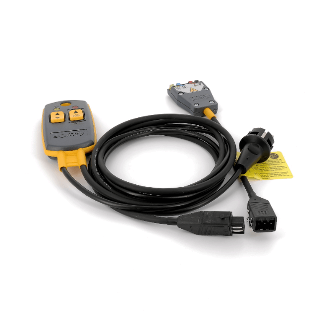 Cable de réglage Somfy vu de dos