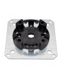 Support moteur FAAC pour T45 avec bride 100x100