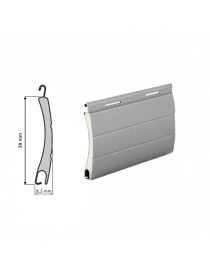 Echantillon lame volet roulant ALU 39mm