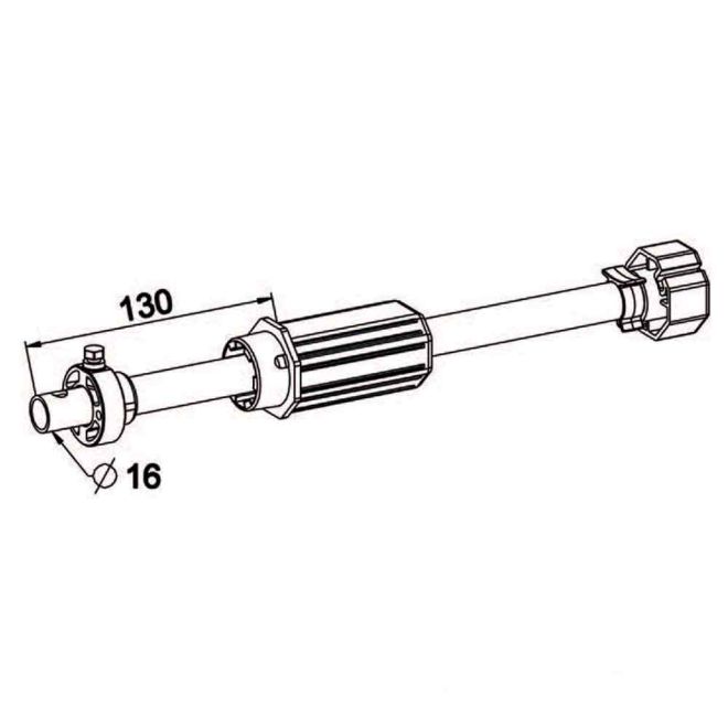 Schéma Embout ZF octo 40 téléscopique Schéma Embout ZF octo 40 téléscopique