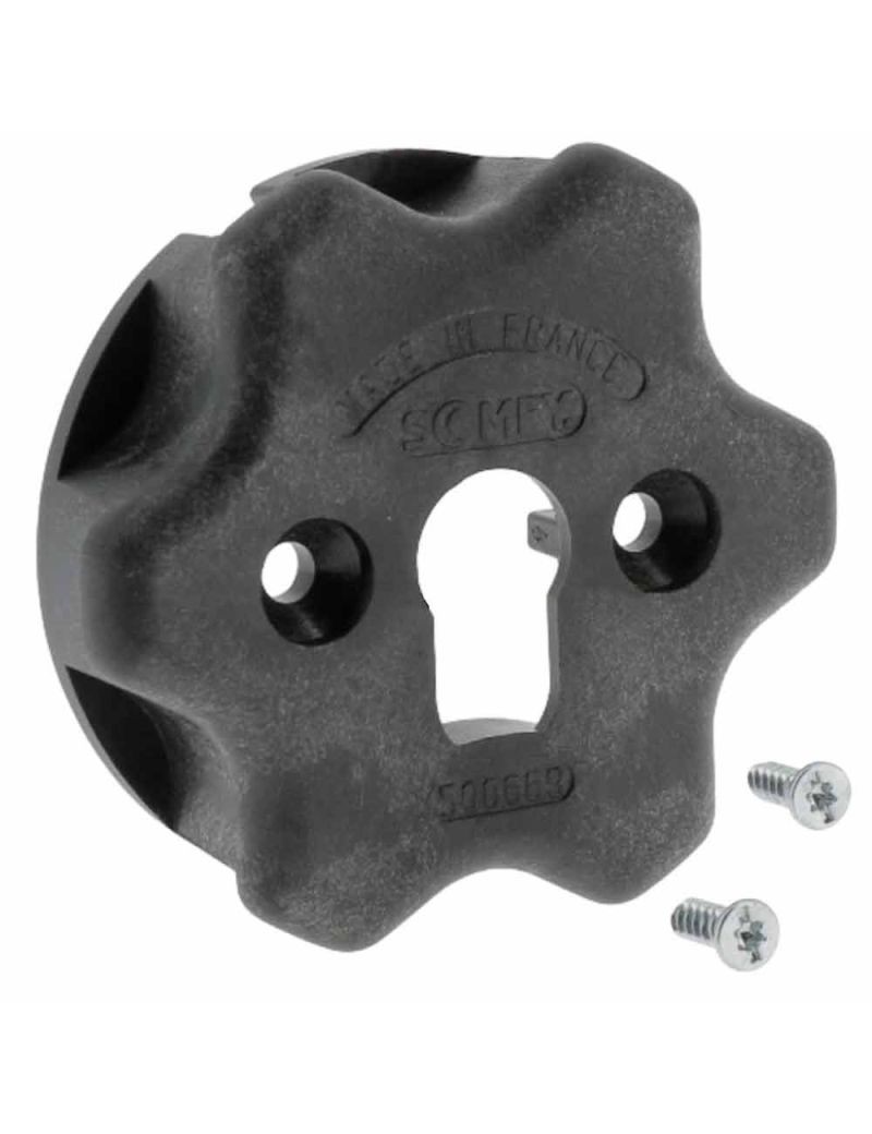 Adaptateur moteur Somfy diam. 40 et supports diam. 50