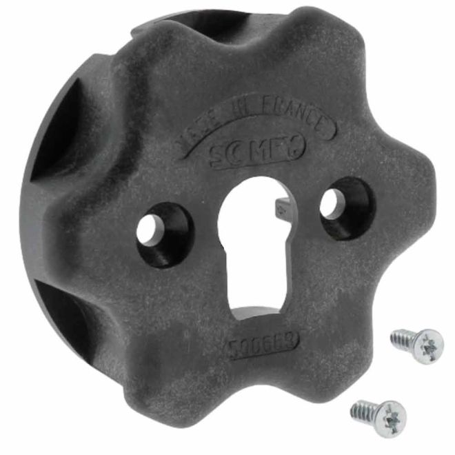 Adaptateur moteur Somfy diam. 40 et supports diam. 50