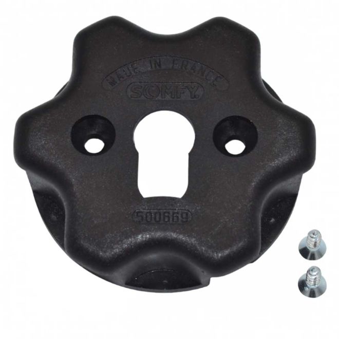 Adaptateur moteur Somfy diam. 40 et supports diam. 50