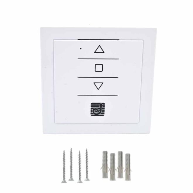 Visserie Commande 3 touches Gaposa 1 Canal QCTX01M