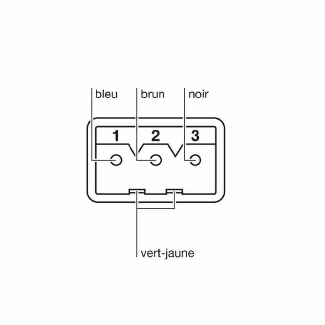 Couleur câble de liaison pour moteur BSO Geiger M56K042