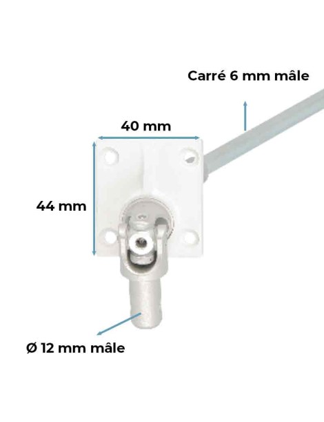 Dimension Sortie de caisson SOPCD90