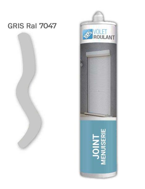 Silicone Gris clair RAL 9047 - 310ML qualité Professionnelle