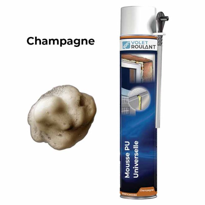 Mousse PU Universelle Manuelle - 750ml qualité Professionnel