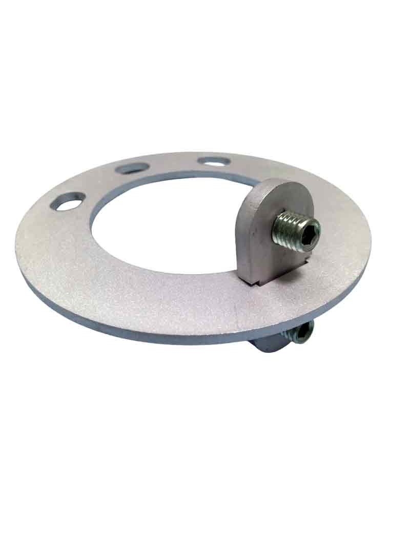 Bague de traction de mât pour voile d'ombrage