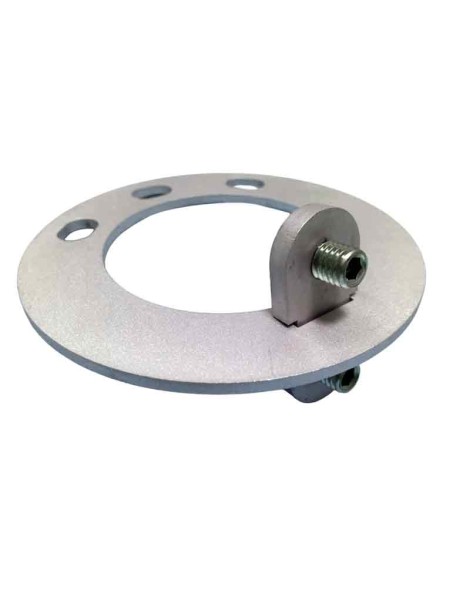 Bague de traction de mât pour voile d'ombrage