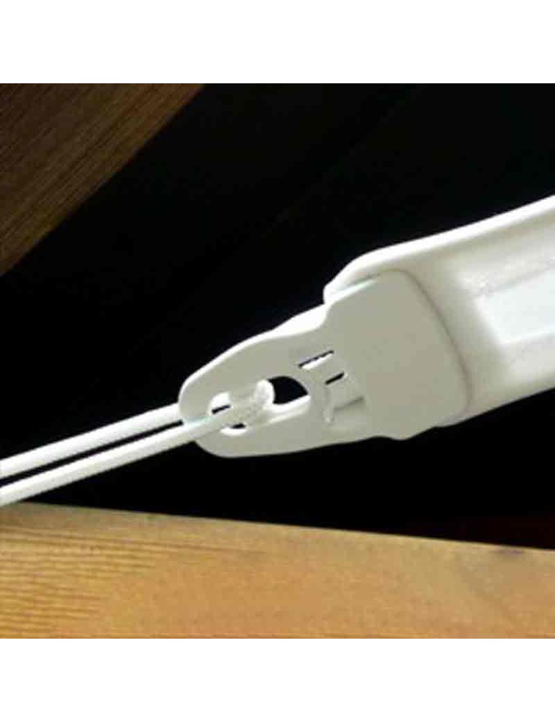 Système d'accroche complet pour voile d'ombrage