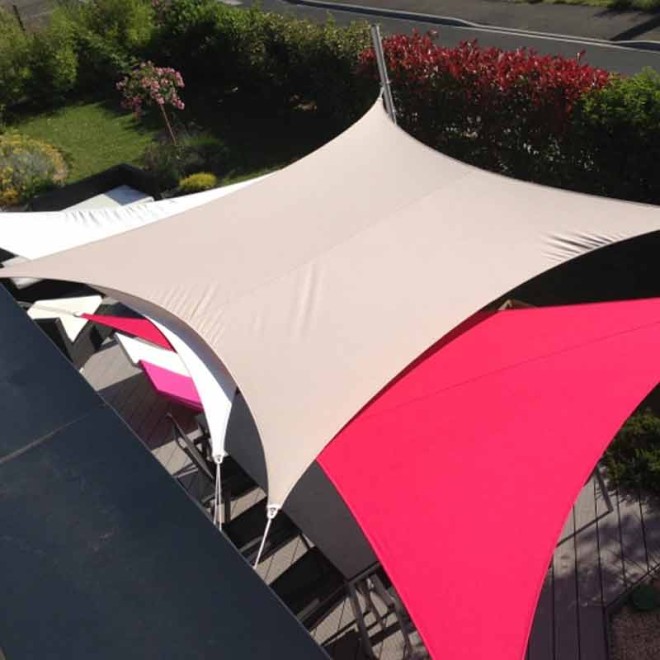 Voile d'ombrage Easysail Carré Voile d'ombrage Easysail Carré