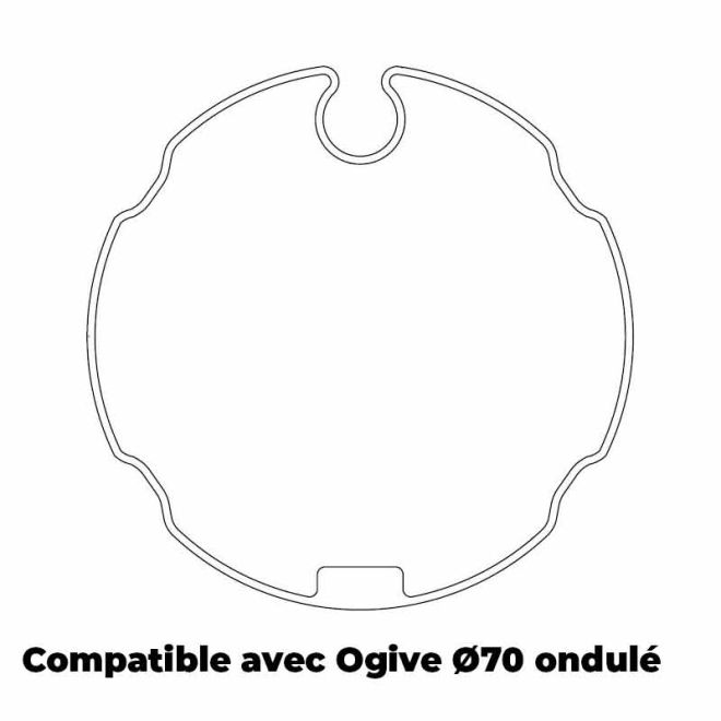Roue et couronne Compatible avec Imbac 70 pour moteur Nice Roue et couronne Compatible avec Imbac 70 pour moteur Nice