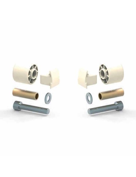 Paire de Galets pour sortie de coulisse Joues ZF 250 et 300mm