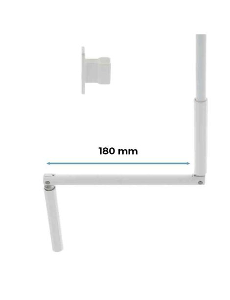 Manivelle Complète Blanc + CLIP T1,2M