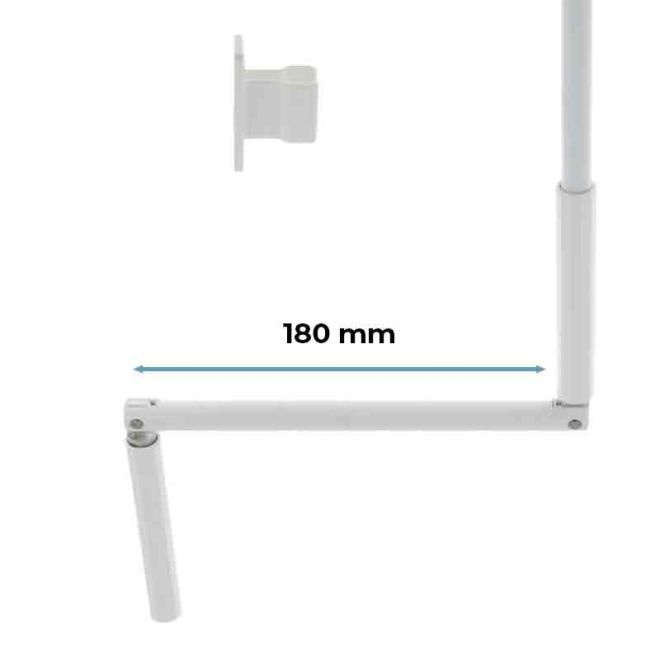 Manivelle Complète Blanc + CLIP T1,2M