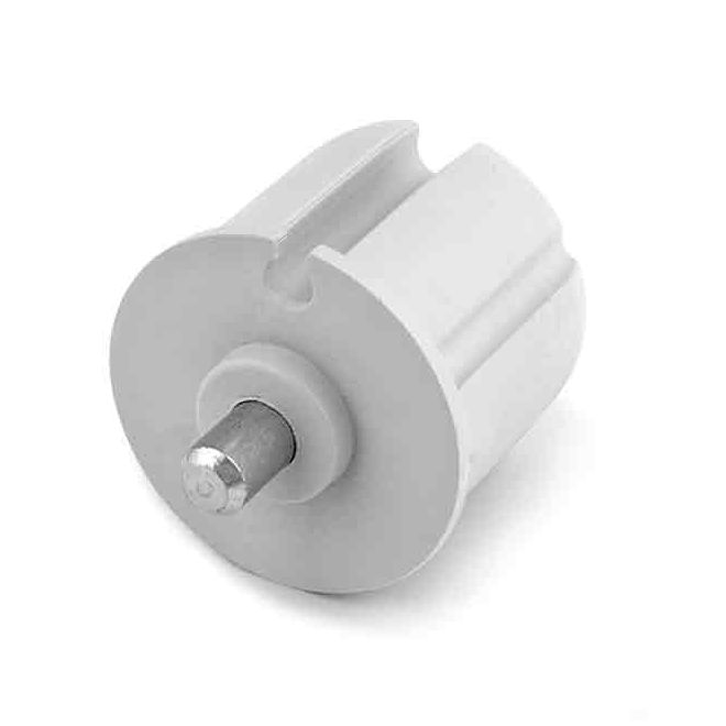 Embout de tube 70mm à gorge - rond de 14mm Femelle