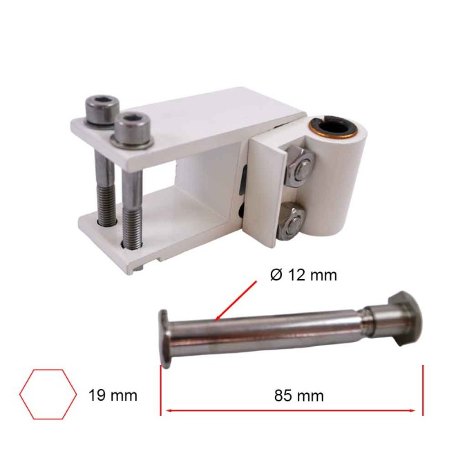 Paire de supports de bras pour store banne 40X40