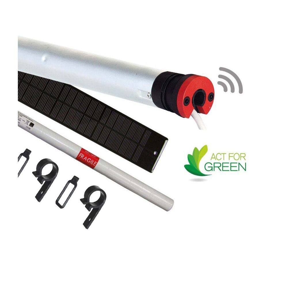 Kit Solaire Simu Autosun 2 Motorisation Solaire pour Volets Roulants — free download