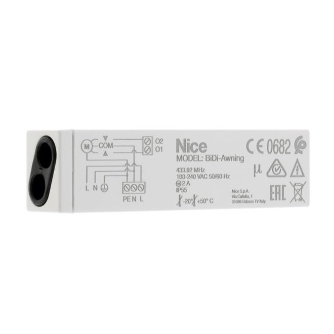 Micro Récepteur Nice BiDi Awning 