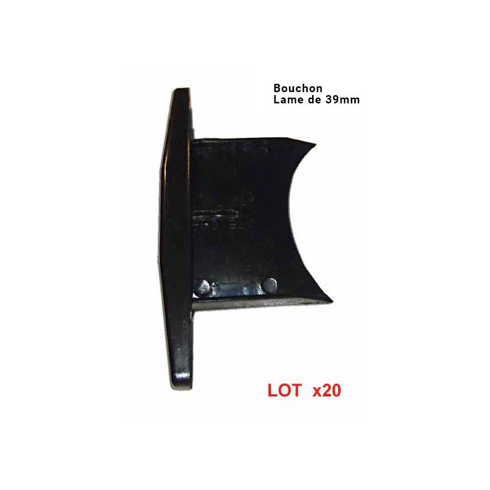 Design61 Lot De 10 Bouchons à Lamelles Carrés 40 X 40 Mm Avec