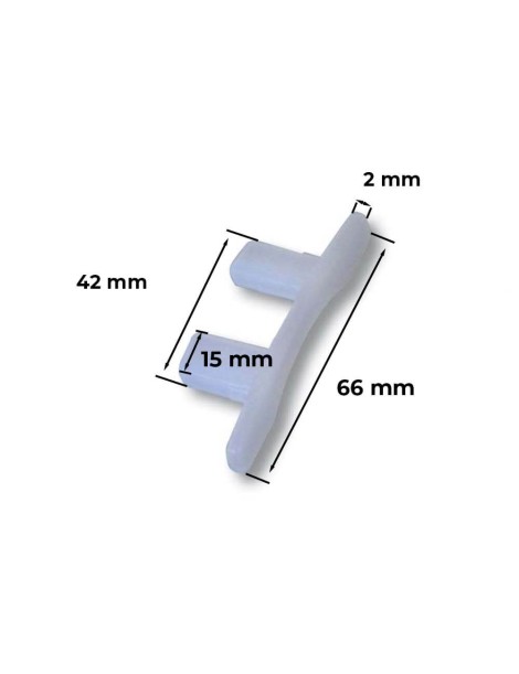 Bouchons de lame 61 mm de volet roulant PVC CR2