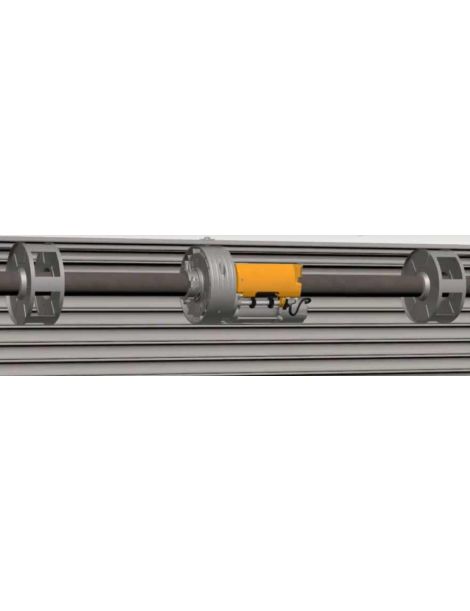 Moteur rideau métallique ACM Unititan E HR sur axe