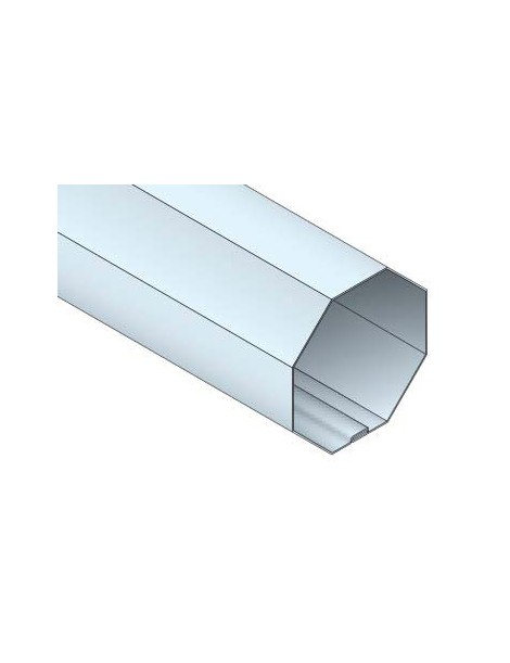 forme du tube octogonal