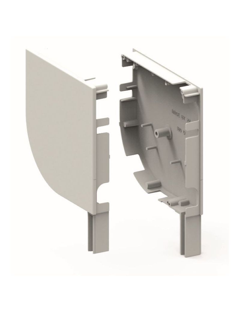 Console rénovation arrondie Blanc 150mm ZF