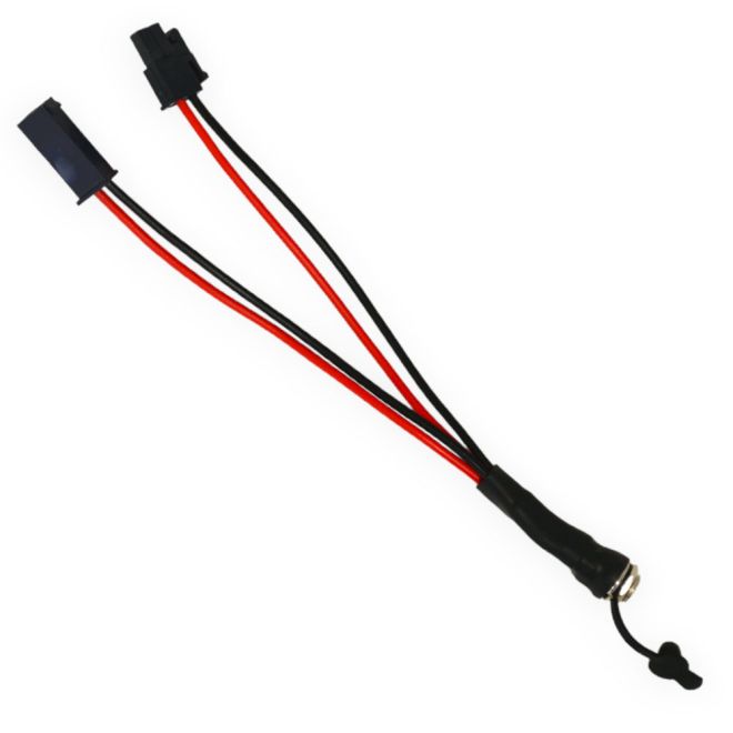 Câble Y pour chargeur externe Becker SK460 Câble Y pour chargeur externe Becker SK460