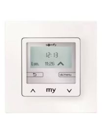 Somfy CHRONIS SMOOVE IB + CADRE blanc