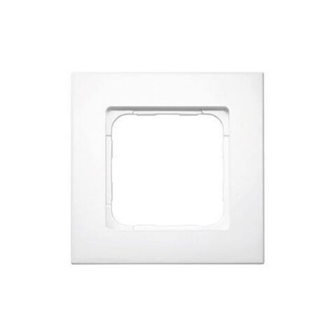 Cadre Smoove Somfy laqué Blanc